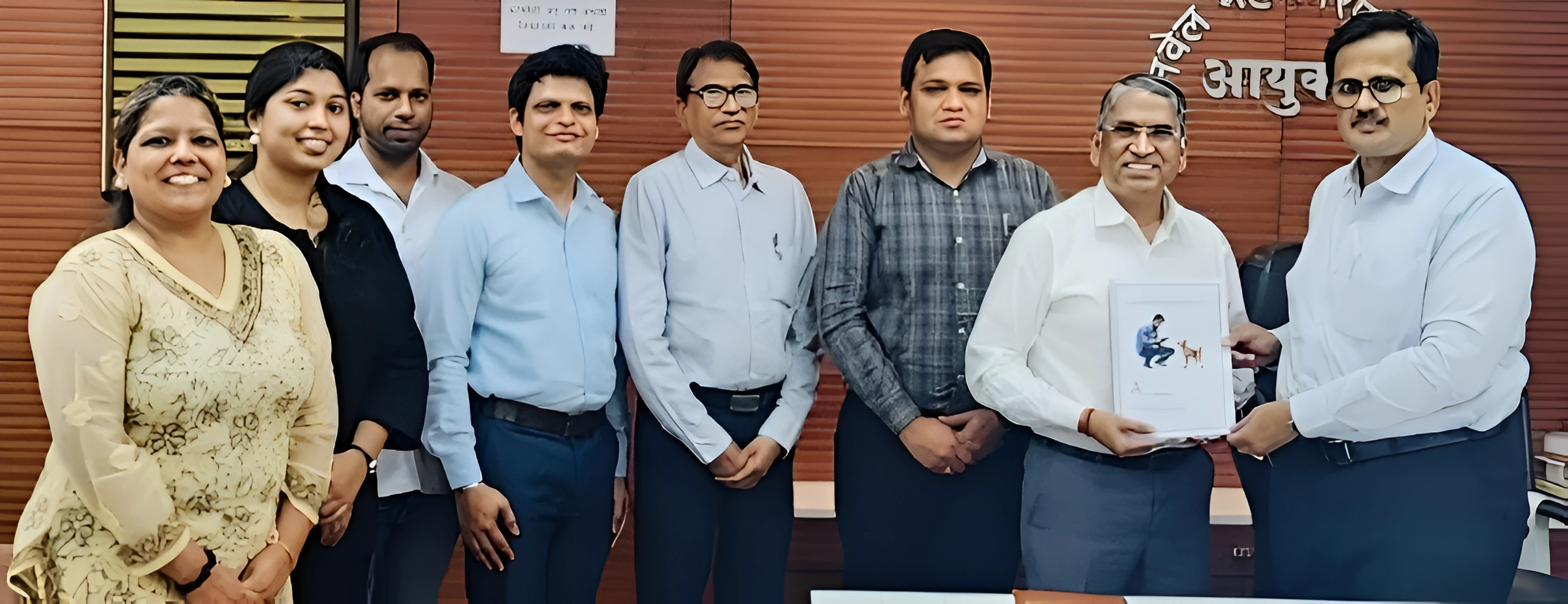 Team IndieCare Submitted First AI Survey Report To Shri Mangesh Chitale (Commissioner - Panvel Municipal Corporation)